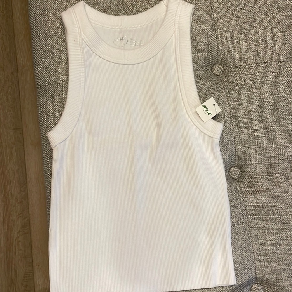 White aerie tank